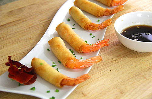 Shrimp Egg Rolls - Ahead of Thyme